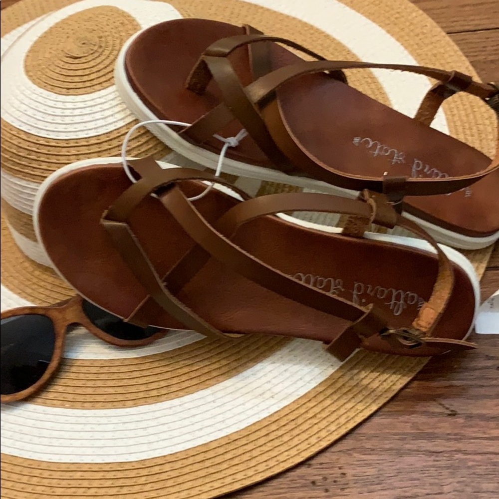 ⭐️⭐️ NWT Altar’d State Sandal SZ 7 Summer Fun ⭐️⭐️ - Picture 5 of 8